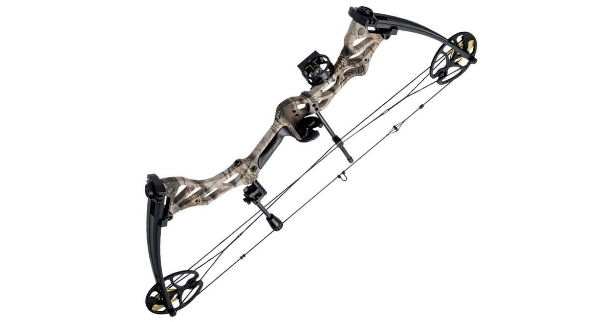 Arc à Poulies Composé MILAEM Junxing - 30-70 Lbs, Allonge 23.5-31" - Kit Chasse/Pêche
